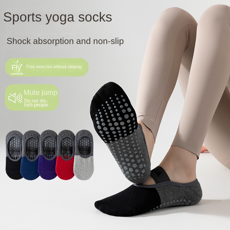 Yoga Strap Cotton - 5 paar grensoverschrijdende professionele yogasokken, katoenen