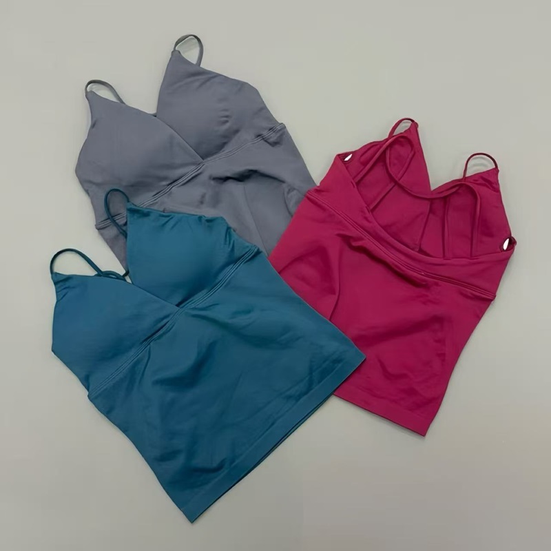 Pilates V Yoga - Vision Twist Front Longline Top Dames