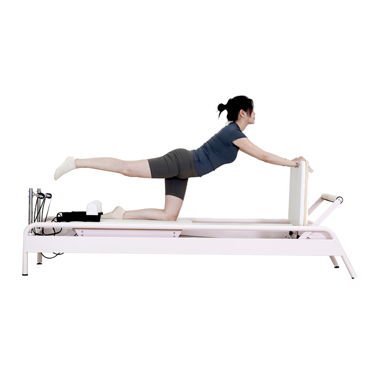 Pilates Yoga Logo - Core Bed, schattig roze, zacht en