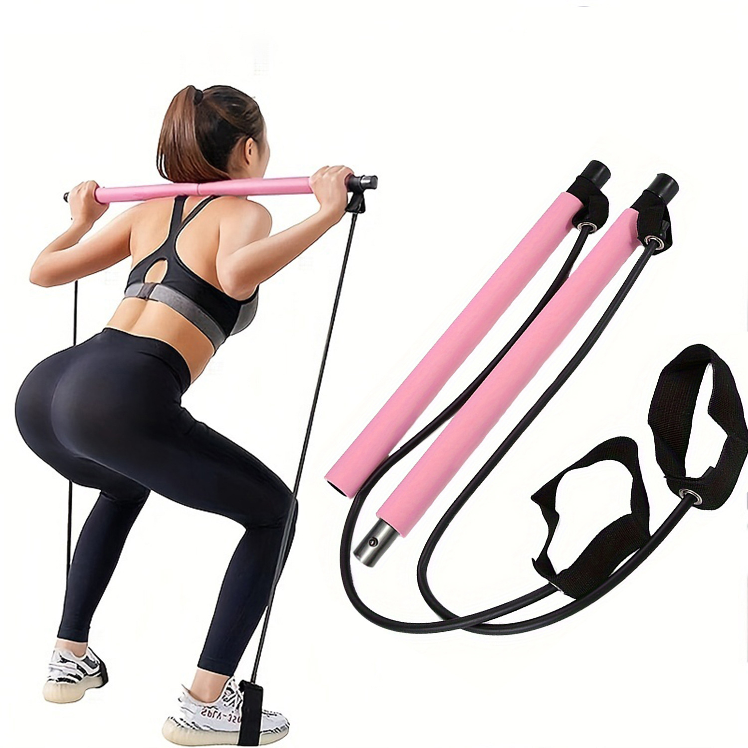 Pilates And Yoga Combined - Multifunctionele Pilates Bar Combinatie Fitness Yoga