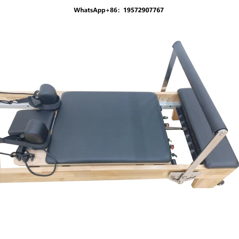 Pilates Yoga Core - Massief eikenhouten Pilates Reformer Machine, professionele