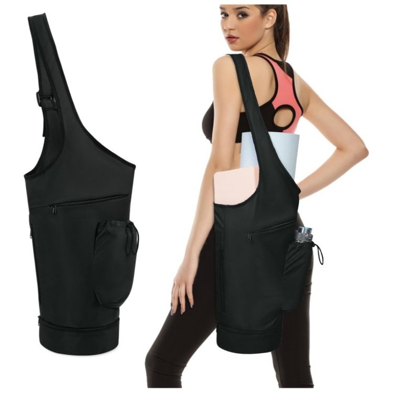 Yoga Mat Bag Carrier - Grote yogamat draagtas met lange hengsel,