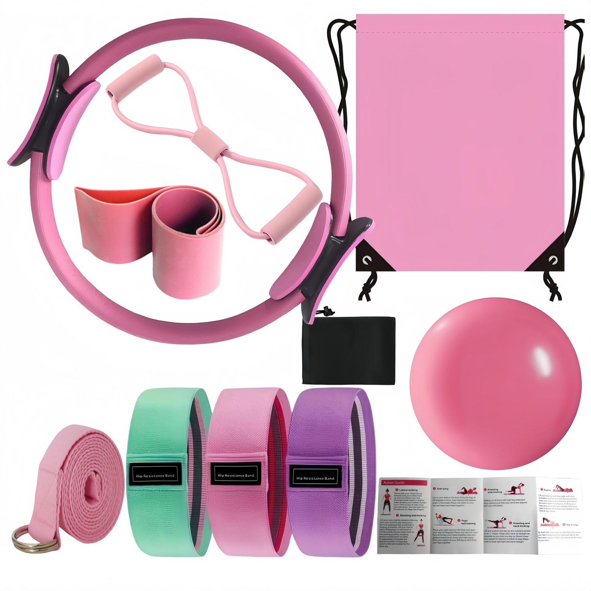 Pilates And Yoga Combined - Nieuwe Yoga Pilates Combinatie 10-delige set
