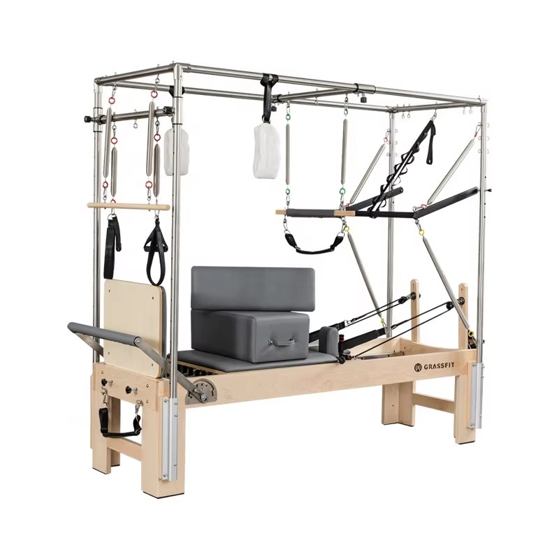 Pilates And Yoga Combined - Factory Wood Pilates-reformer, volledige trapeze-combinatie voor