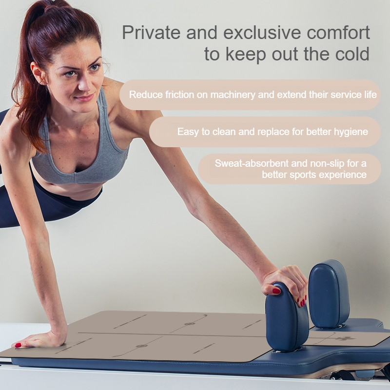 Pilates Reformer Mat Antislip  - Pilates Yoga Logo recensie en prijs