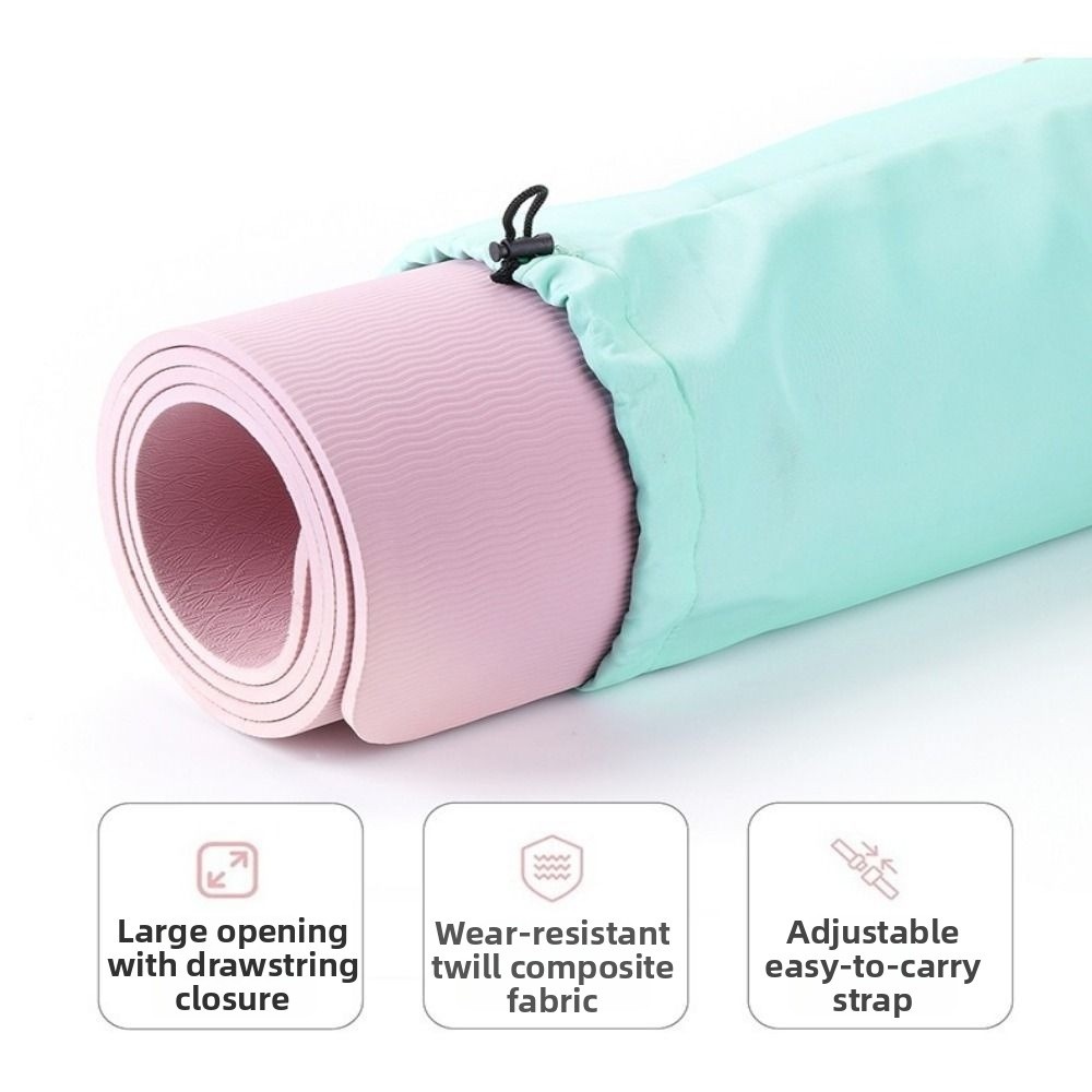 Yogamat opbergtas met grote ca - Yoga Mat Bag Carrier recensie en prijs