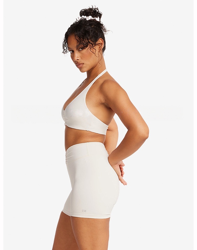 CSB Halter V-hals Scrunch Spor - Pilates V Yoga recensie en prijs
