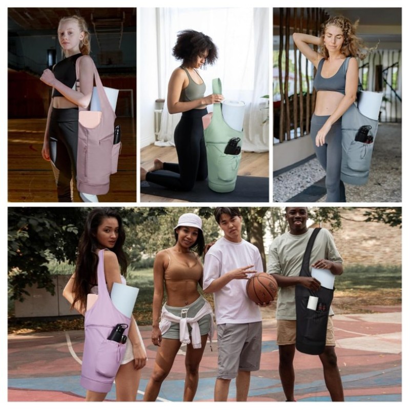 Grote yogamat draagtas met lan - Yoga Mat Bag Carrier recensie en prijs