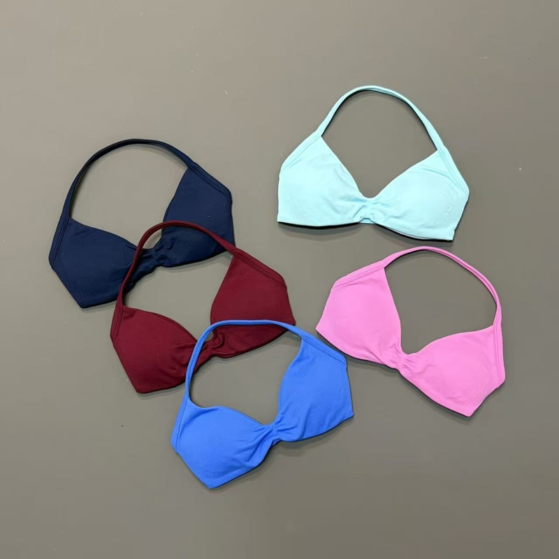 Dames Halter Sportbeha V-hals  - Yoga Strap Cotton recensie en prijs