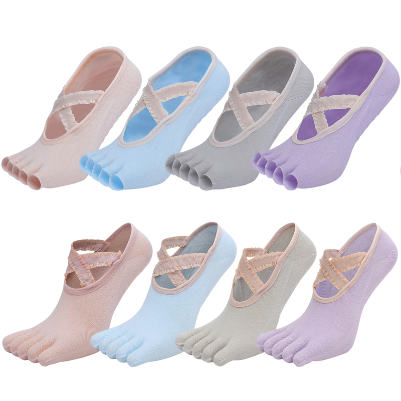 Vijf Vinger Yoga Sokken Kant C - Yoga Strap Cotton recensie en prijs